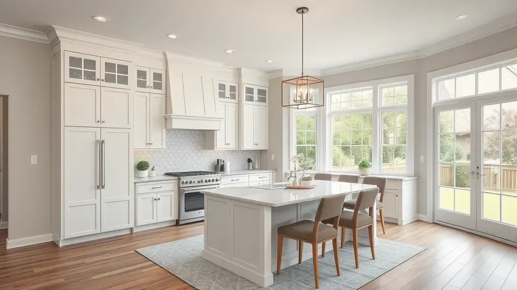 Remodeling in Oxford, OH showcasing modern kitchen design with vibrant colors and sleek finishes