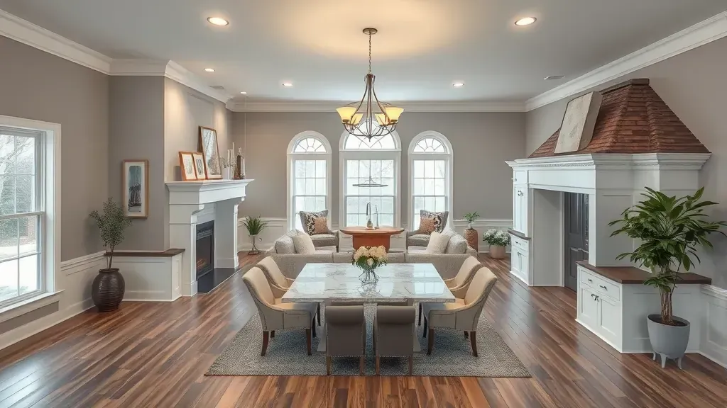 Remodeling in Finneytown, OH showcasing modern kitchen design and fresh upgrades.