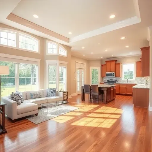 Completed home remodeling project in West Chester Township OH featuring modern design elements and stylish decor.