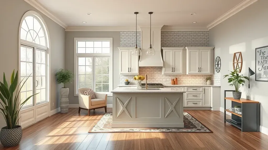 Remodeling in Dayton, OH showcasing a modern kitchen transformation.