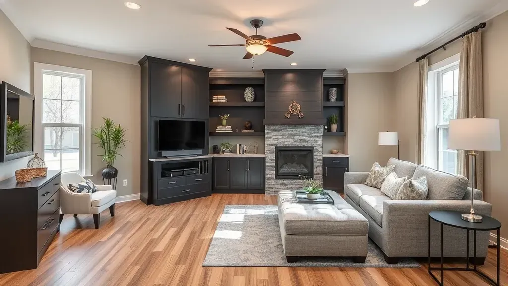 Referral document for home remodeling services in West Chester Township Ohio on a clean background.