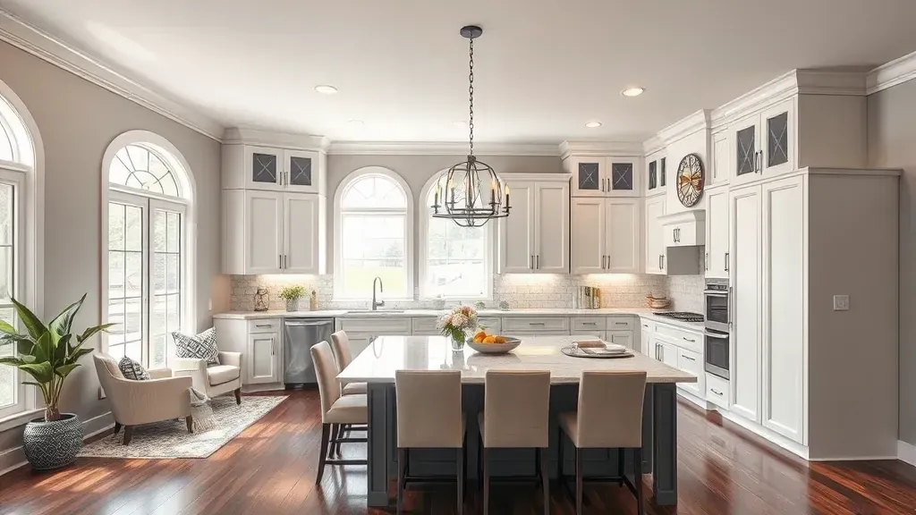 Remodeling in Colerain Township, OH with modern design elements and a spacious layout.