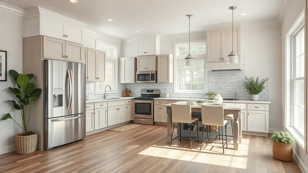 Remodeling in Englewood, OH with modern design and improved functionality in a stylish home.