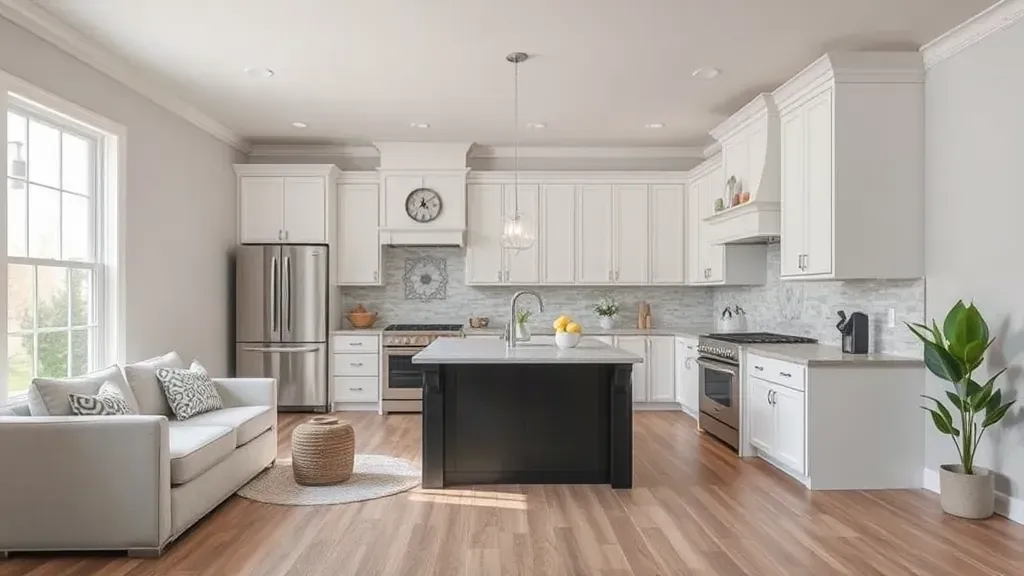 Remodeling in Evendale, OH featuring modern design and open space concept.