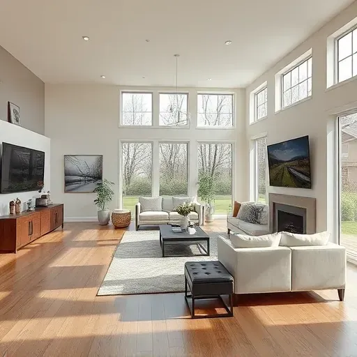 Remodeled home interior in West Chester Township, OH showcasing elegant design and modern finishes.