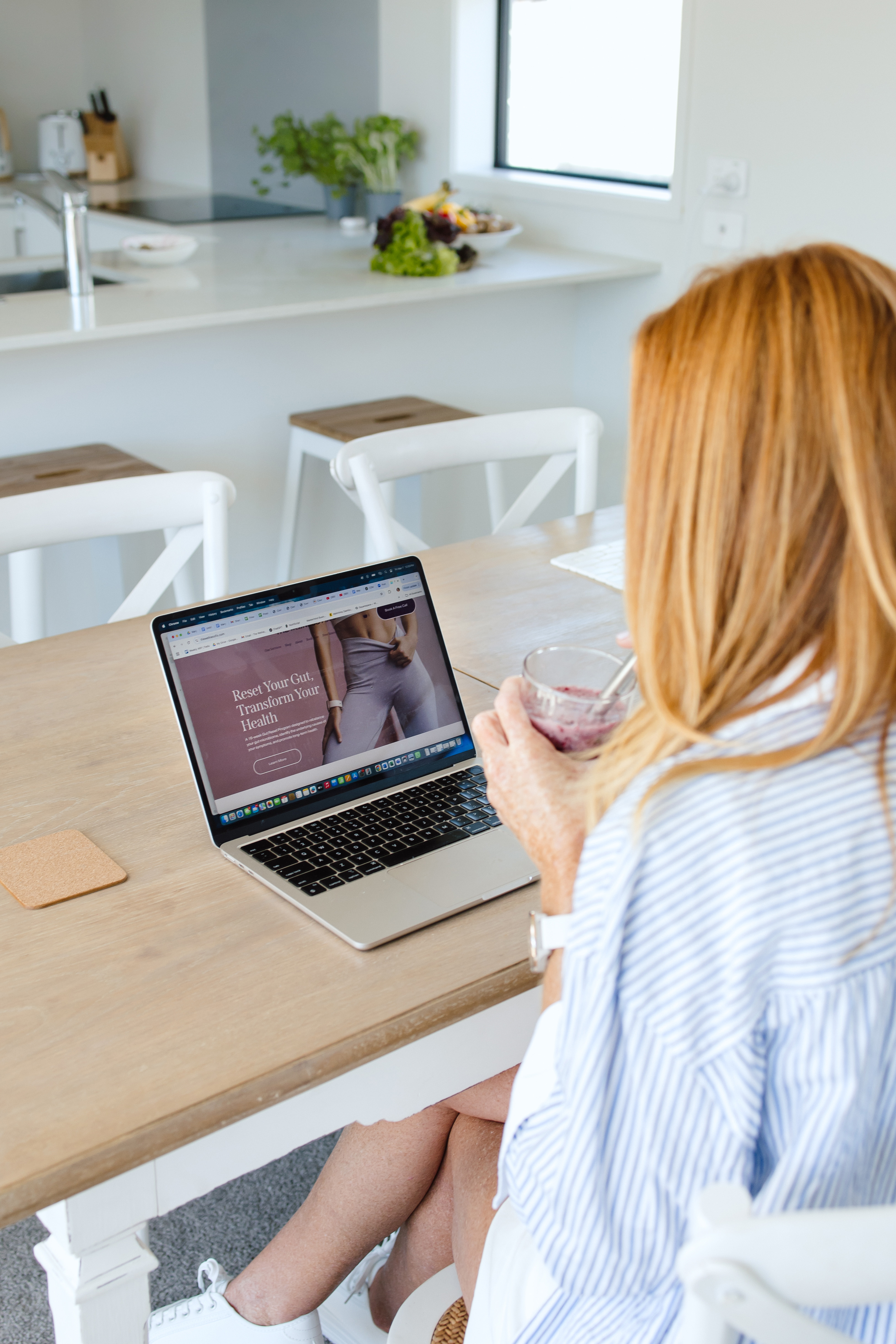 Wellness practitioner Kate Sherriff