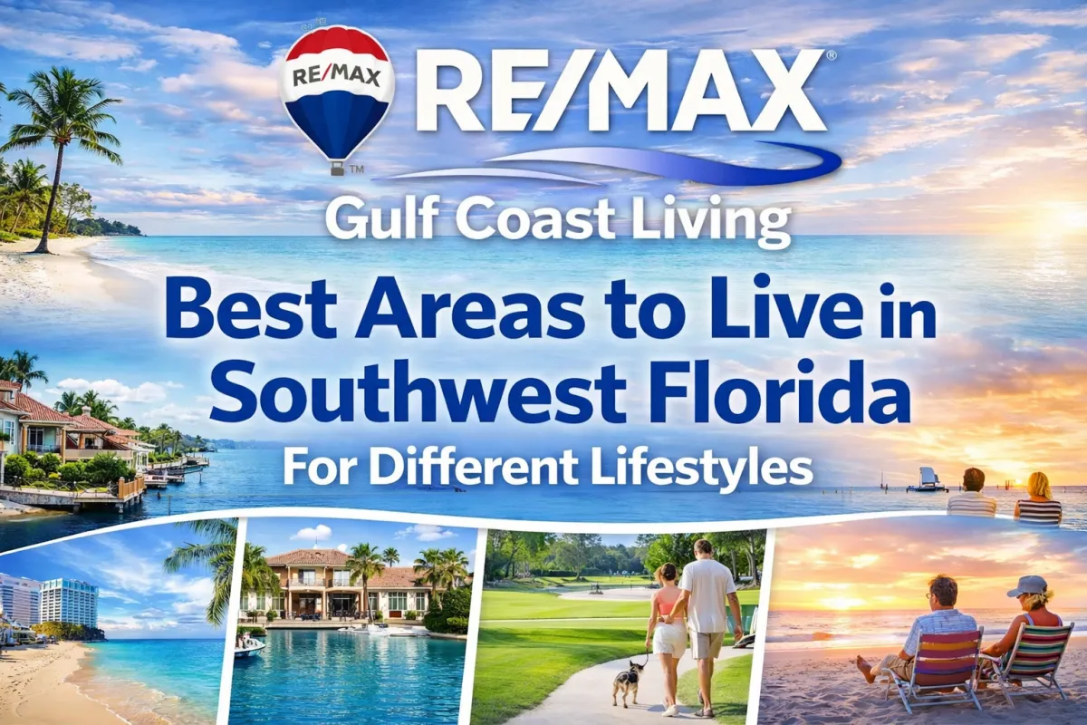 best areas to live in southwest florida with remax logo