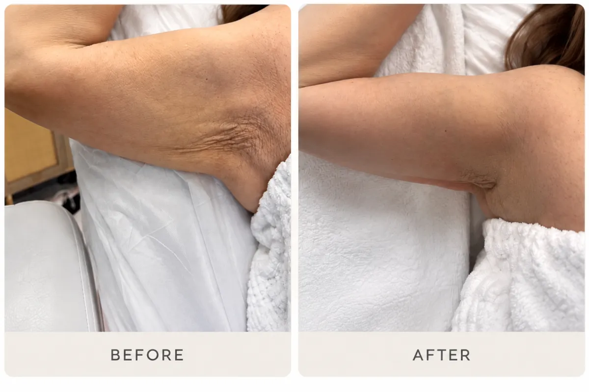 Sandra K. — T-Shape 2 before and after results