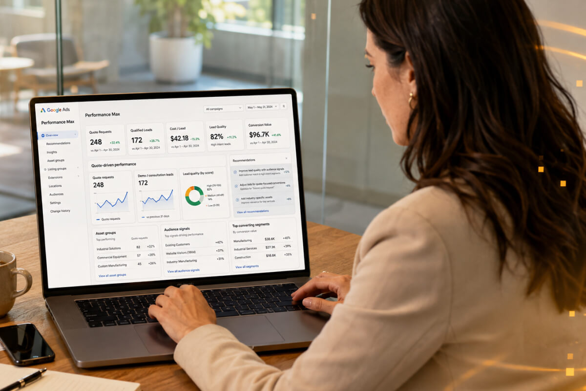 Performance Max B2B: Winning PMax Strategies for Quote-Driven Sales