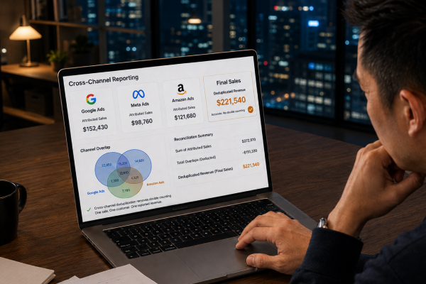 Cross-Channel Reporting Without Double Counting Sales