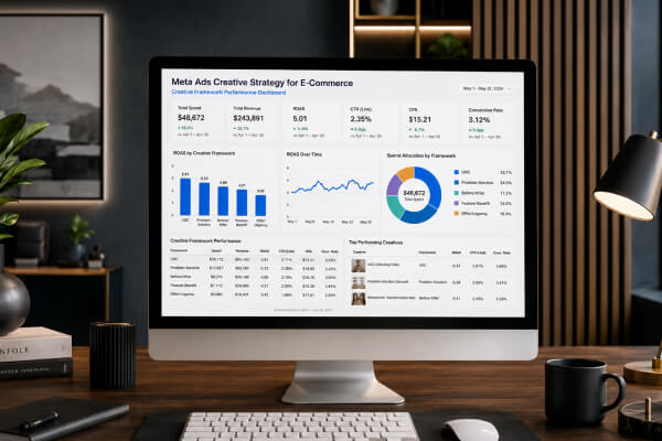 Meta Ads Creative Strategy for E-Commerce: Frameworks That Win
