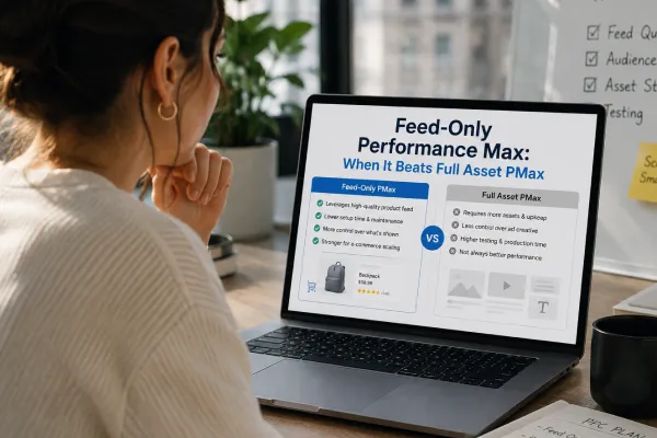 Feed-Only Performance Max: When It Beats Full Asset PMax