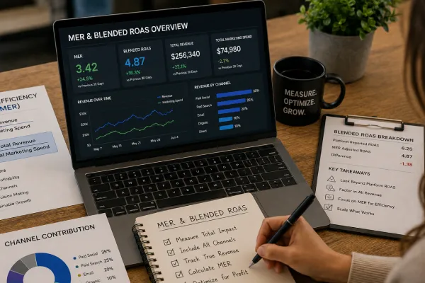Marketing Efficiency Ratio (MER) & Blended ROAS Guide