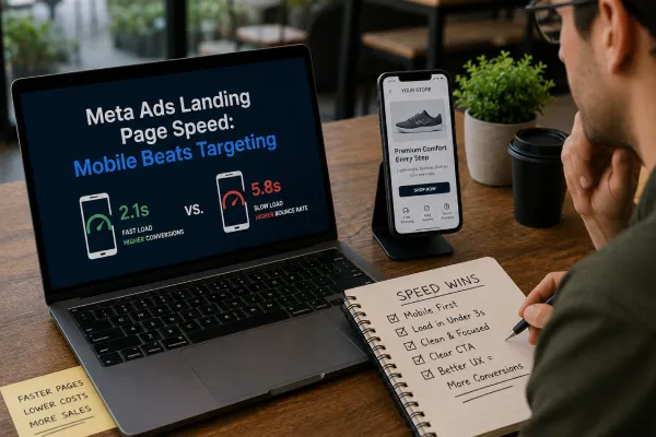 Meta Ads Landing Page Speed: Mobile Beats Targeting