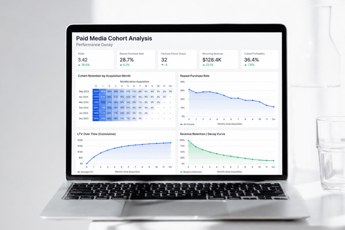 Paid Media Cohort Analysis: Spot Hidden Performance Decay