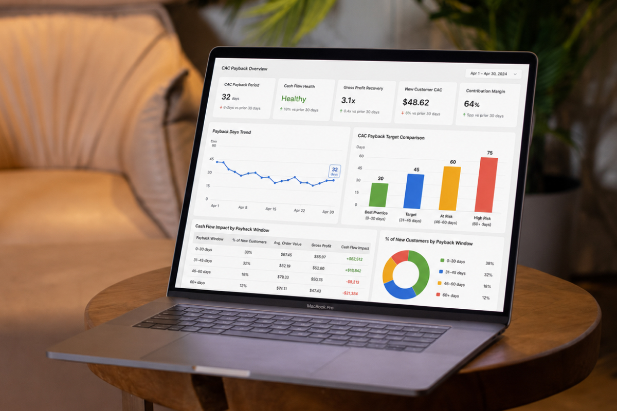 CAC Payback Period Targets for Ecom Cash Flow