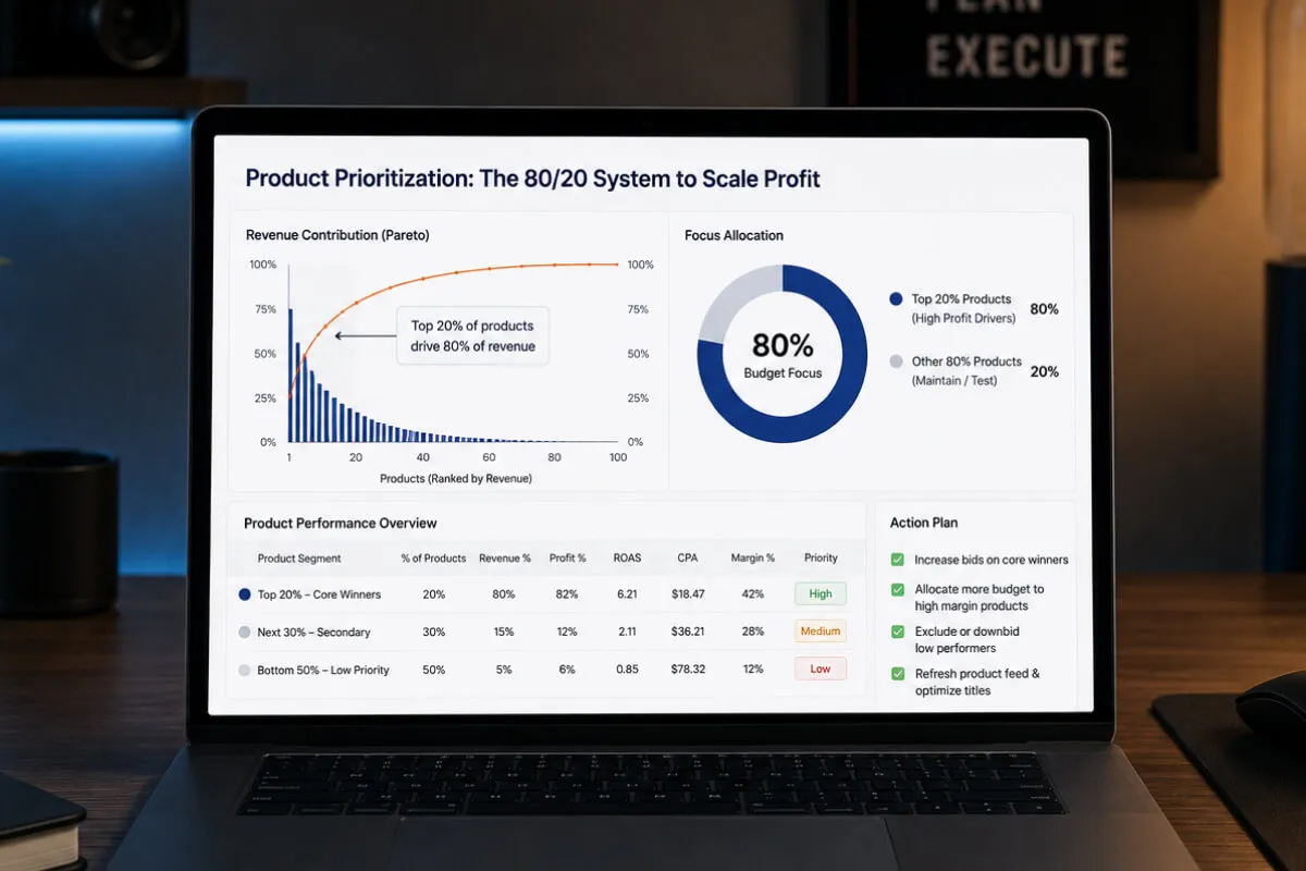 Product Prioritization: The 80/20 System to Scale Profit