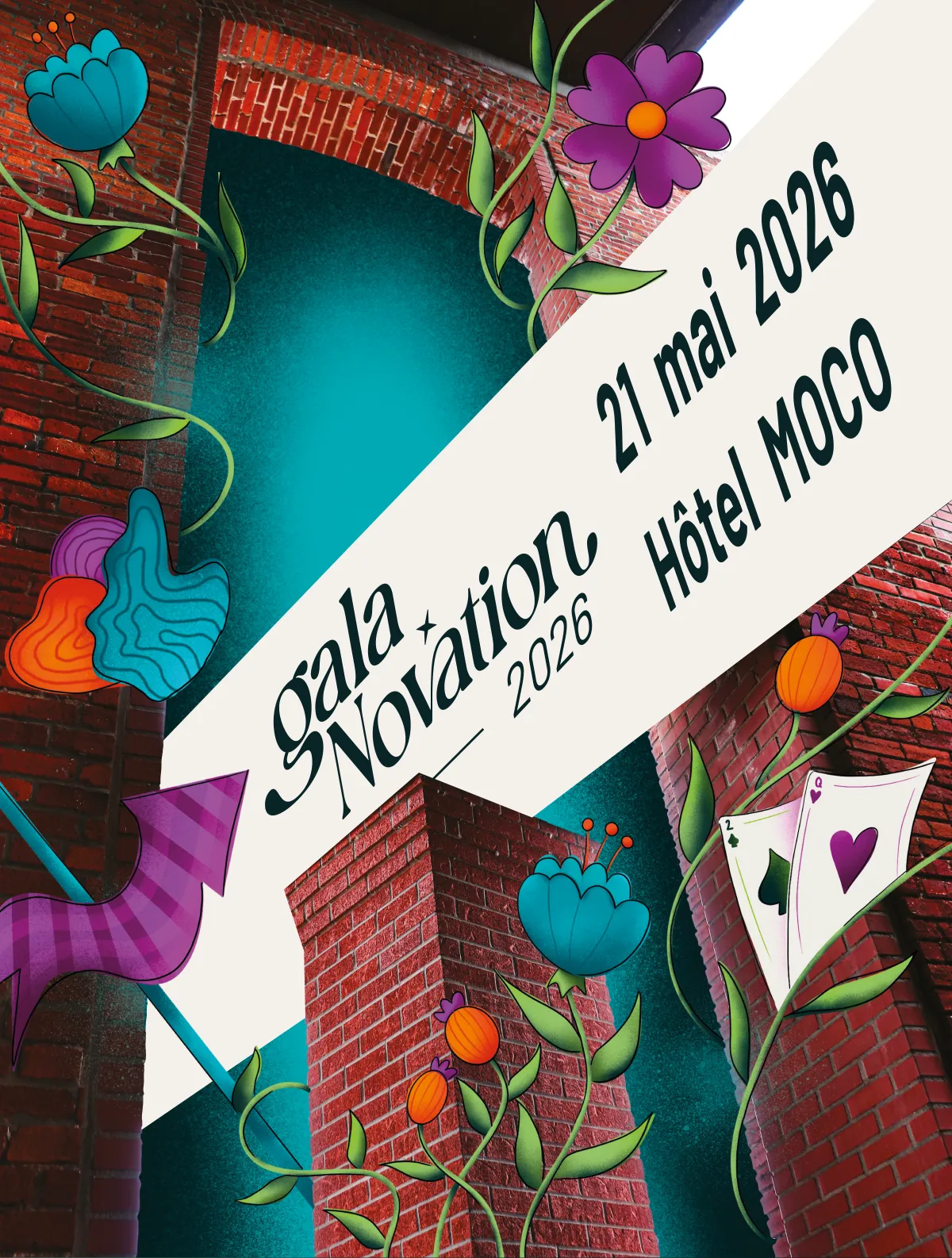 Gala Novation 2026. Le 21 mai, célébrons le monde des affaires autrement. Hôtel MOCO. CCIBVHSL