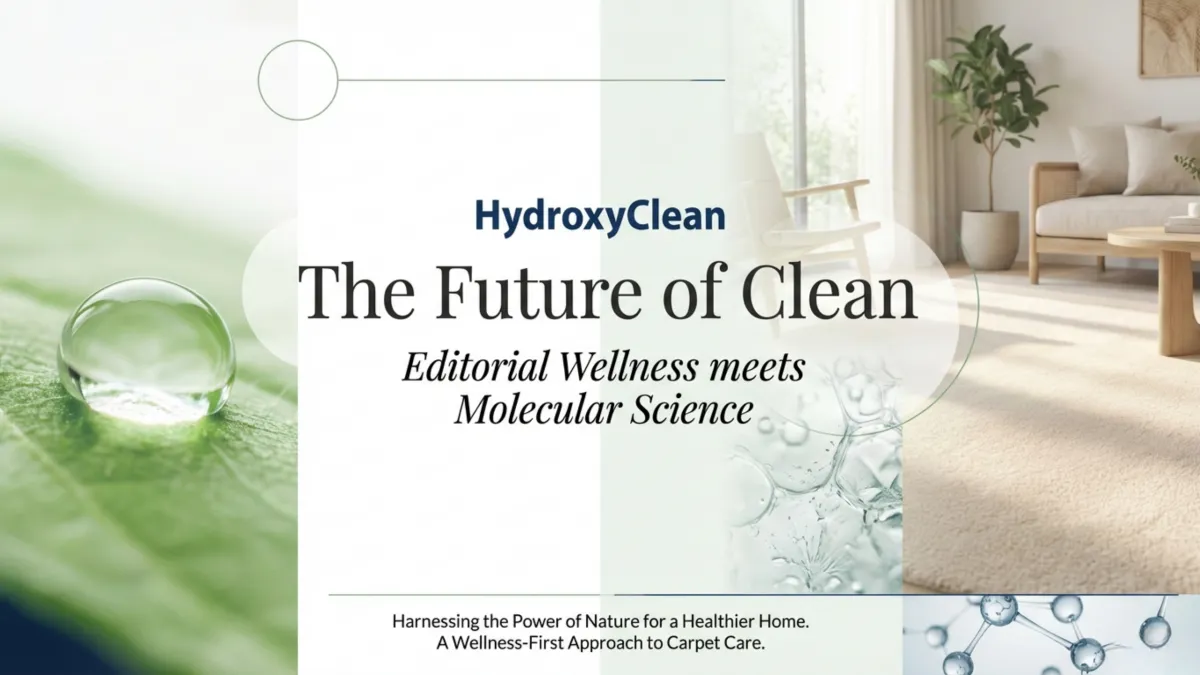 Hidden hazards beneath your feet — invisible carpet pollutants (dust mites, pet dander, lead particles, pesticides, mold spores); “stick factor” makes toxins airborne again while walking/vacuuming