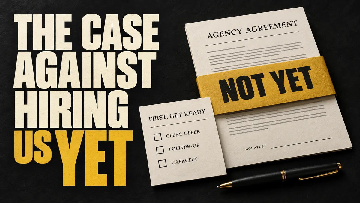 The case against hiring us yet