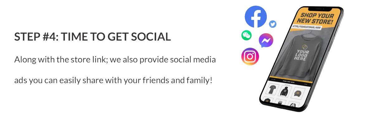 Step 4: Time to get social