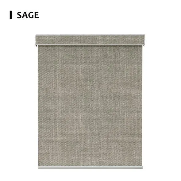 Sage Fabric Roller Shades 100% Blackout Vigor