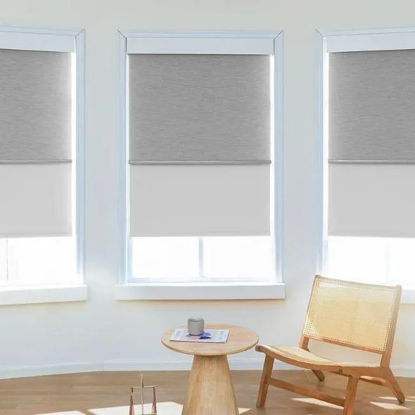 This is a Motorized Dual Shade Harmony Duo Plus