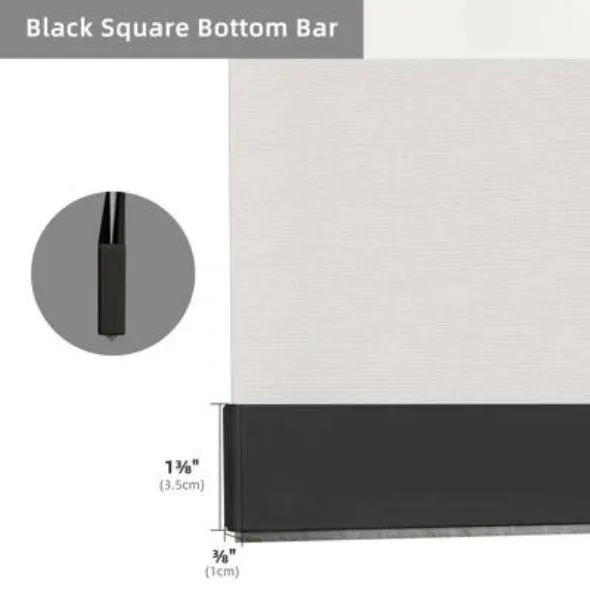 Black Square Bottom Bar
