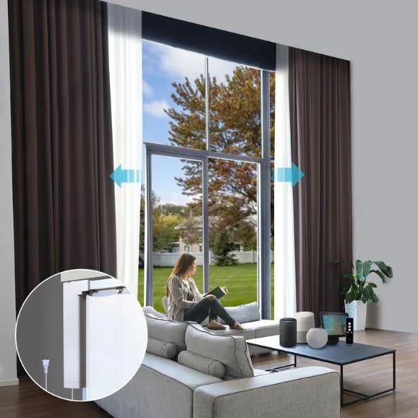 This is a Motorized Drapery Rod Kit