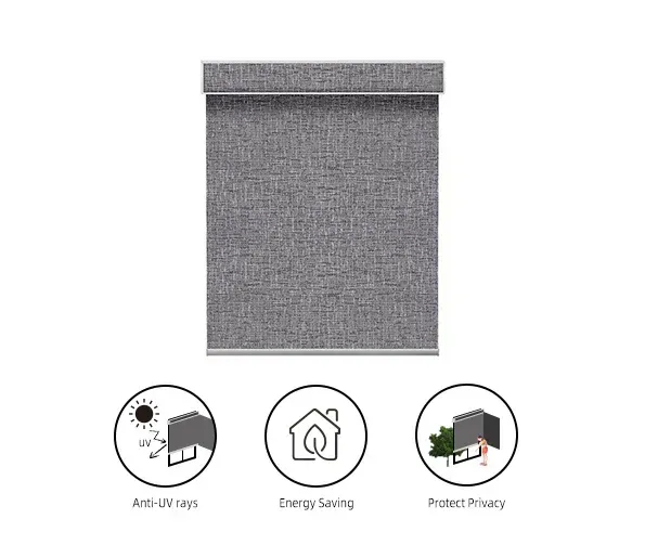 Roller Shades 100% Blackout Safari