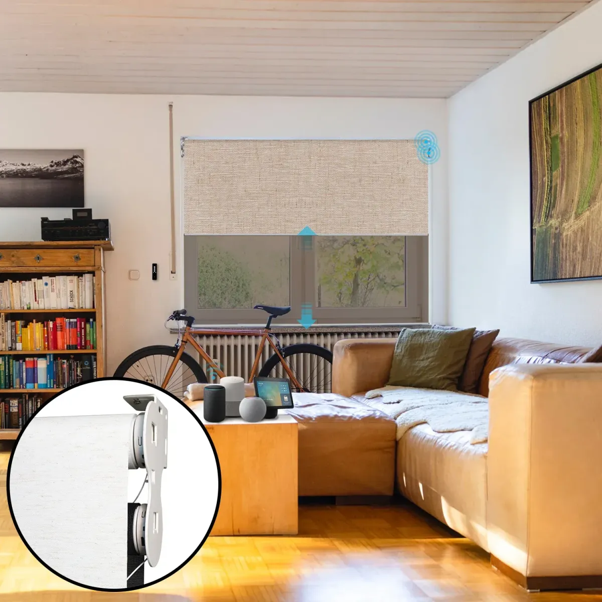 This is a Motorized Dual Shades