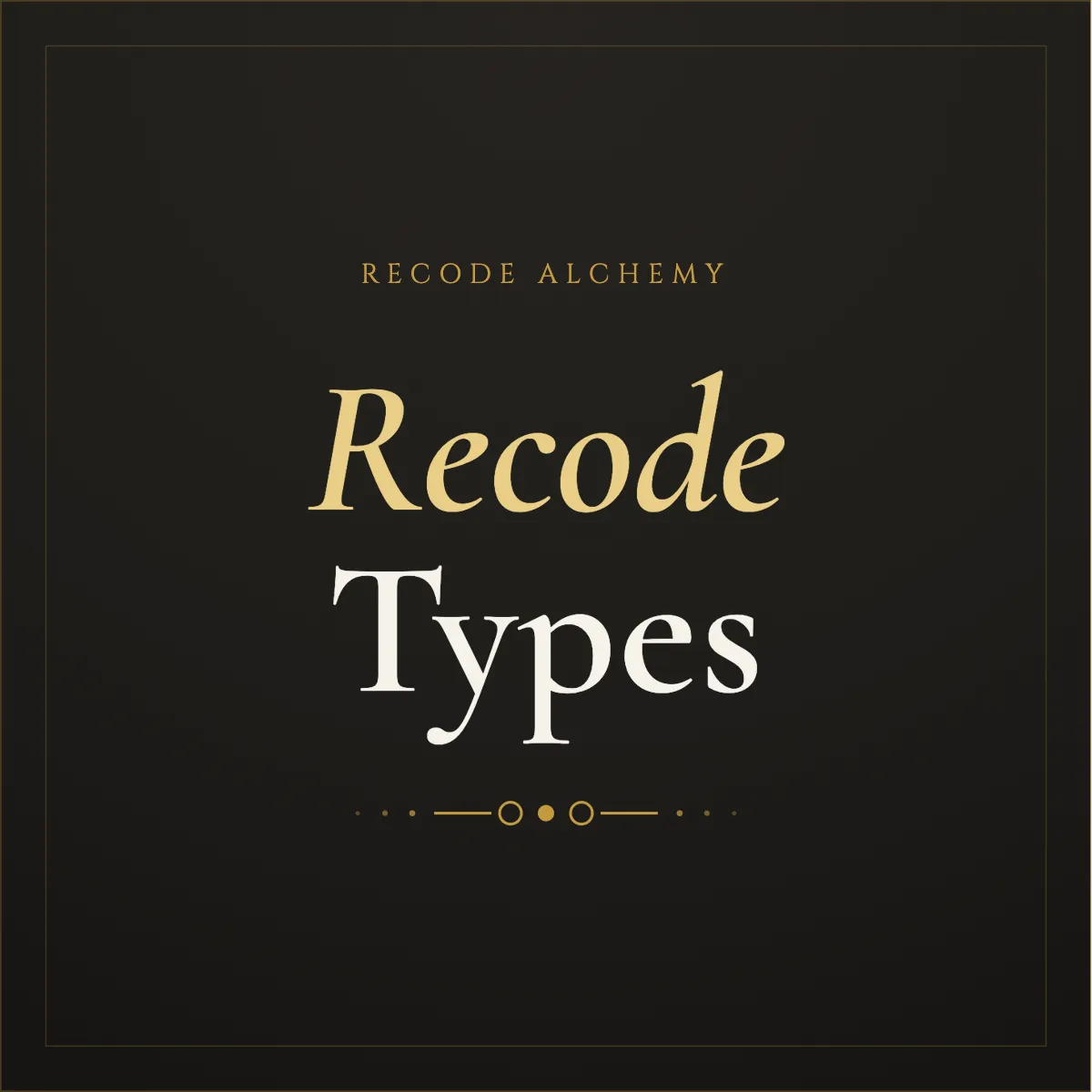 Recode Type Bundles