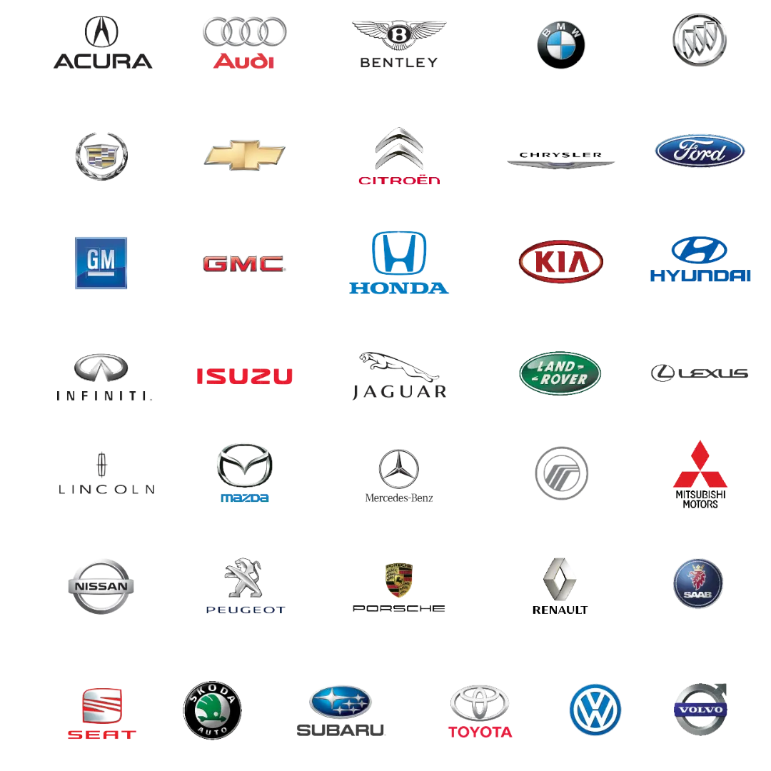 Todos os logos da marcas de automóveis