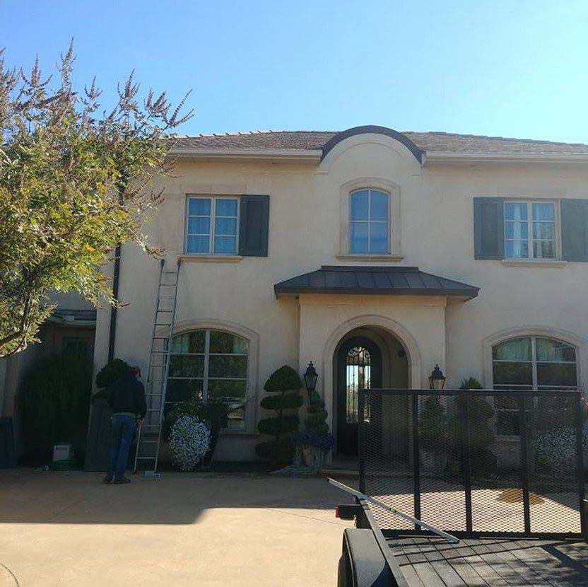 Exterior paint 