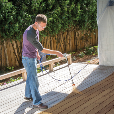 staining Deck