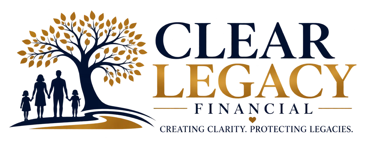 Clear Legacy Financial tree logo