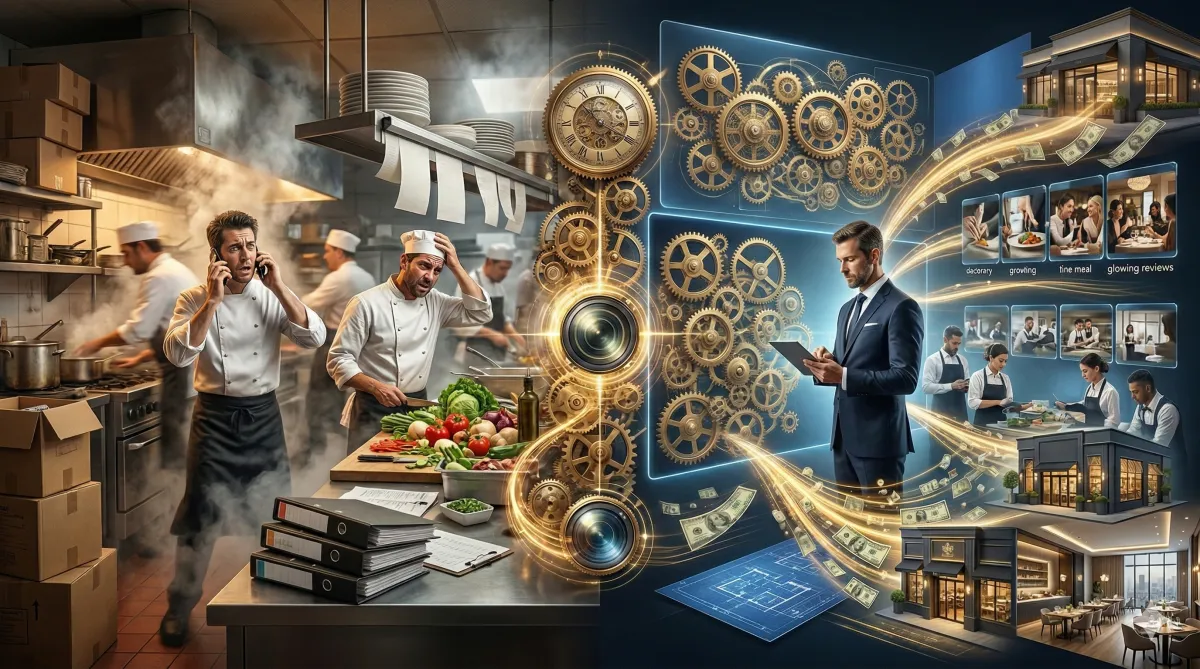 Stop Running Your Restaurant. Start Building a Brand That Prints Money.