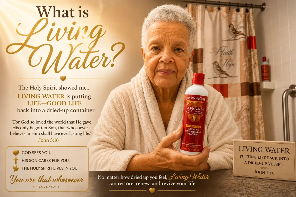 We Interrupt Today’s Assignment to Share This Story: What Is Living Water?