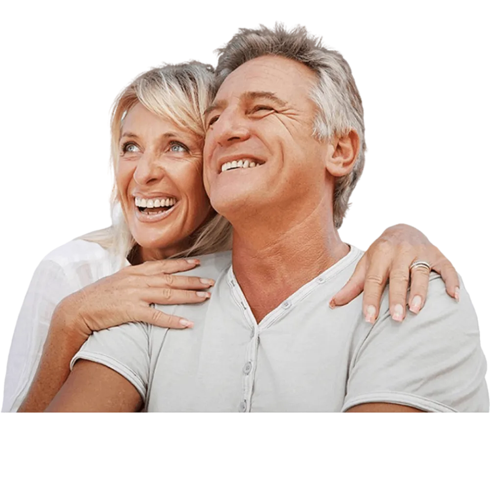 Happy Couple Smiling
