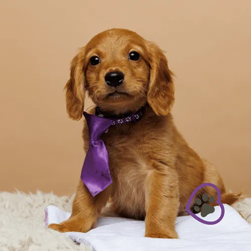 Mini Golden puppy