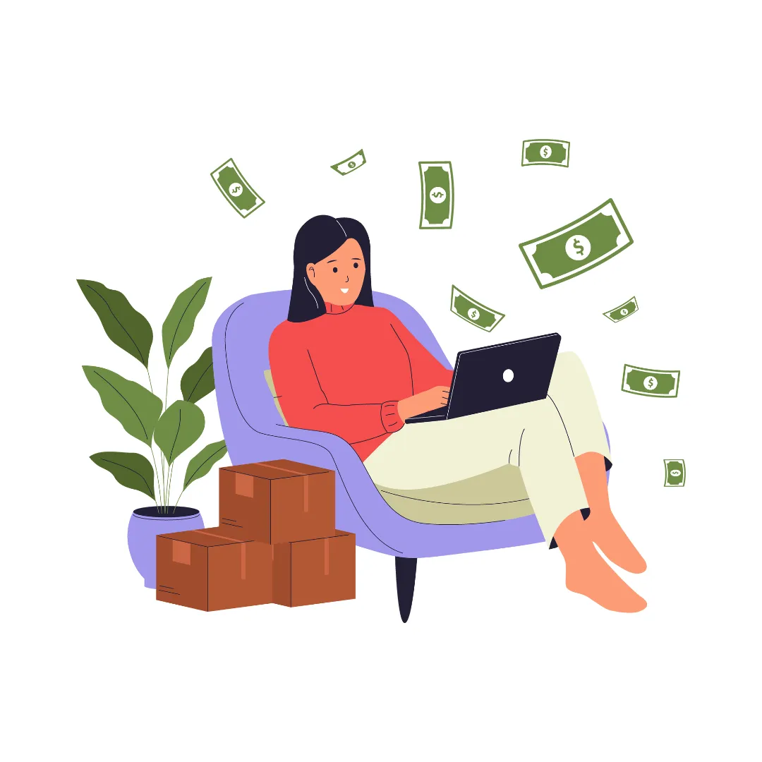 Women earning money from home with SaathBade — Step 3 Earn