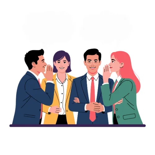 Couple sharing the SaathBade opportunity with other families