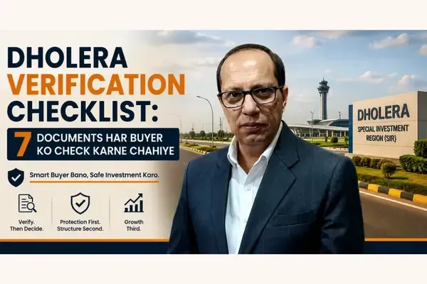 Dholera Verification Checklist: 7 Documents Har Buyer Ko Check Karne Chahiye