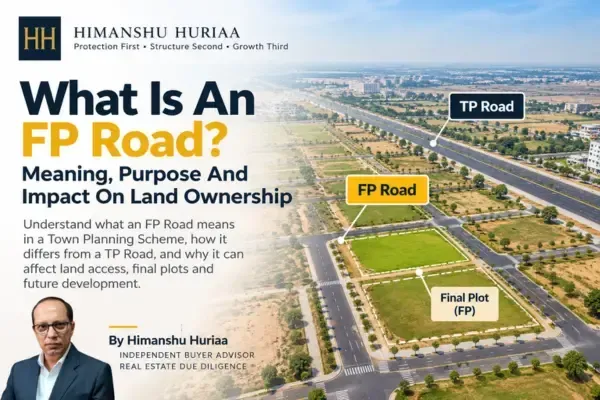 FP Road explained with its impact on land ownership, access roads and property planning in India