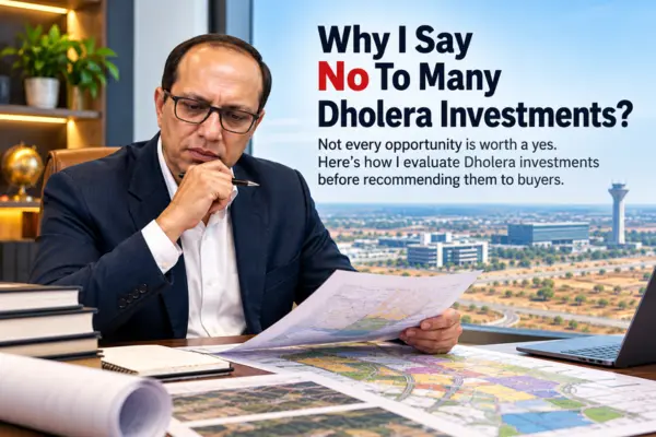 Why I Say No To Many Dholera Investments | Himanshu Huriaa