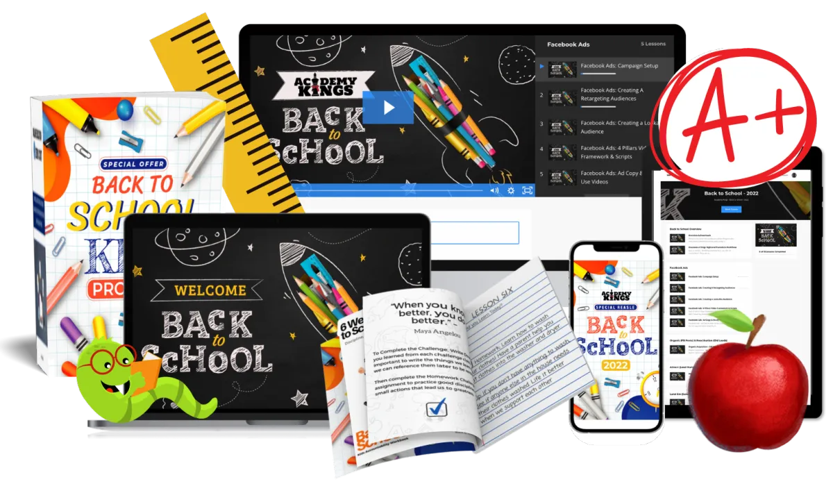 Academy Kings, back to school, kids offer, kids marketing