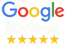 Protected With Love five-star Google Reviews badge linking to verified client testimonials