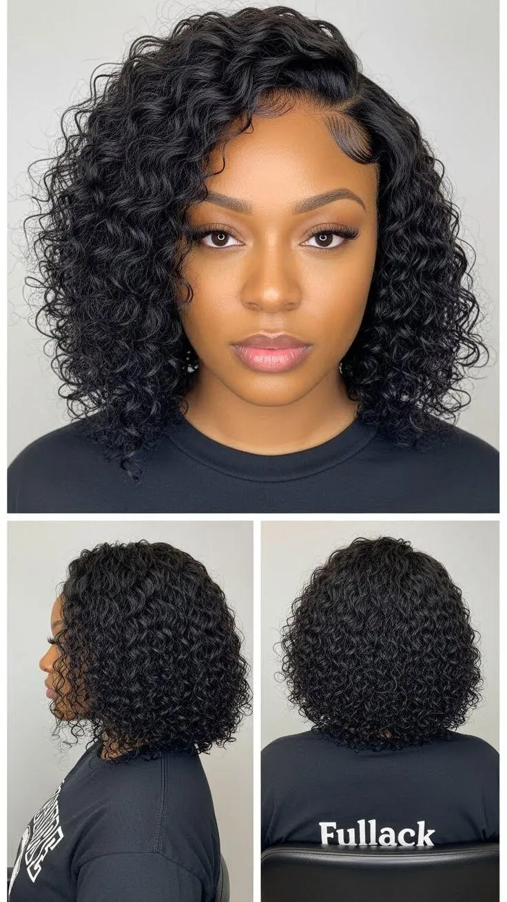 Curly weave