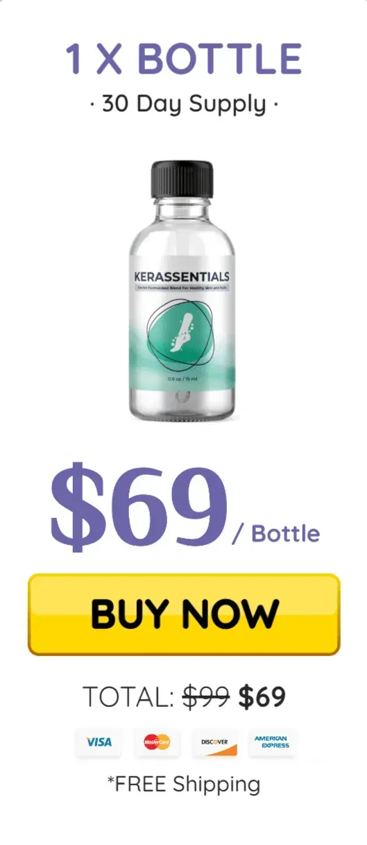 Kerassentials sale 1 Bottle