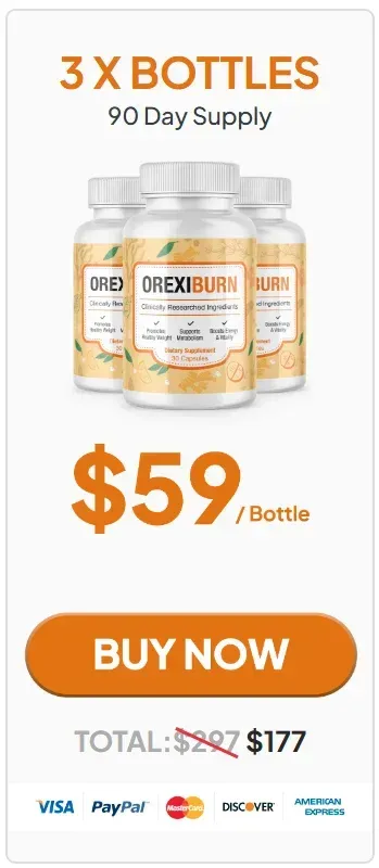 orexiBurn sale 3 bottle